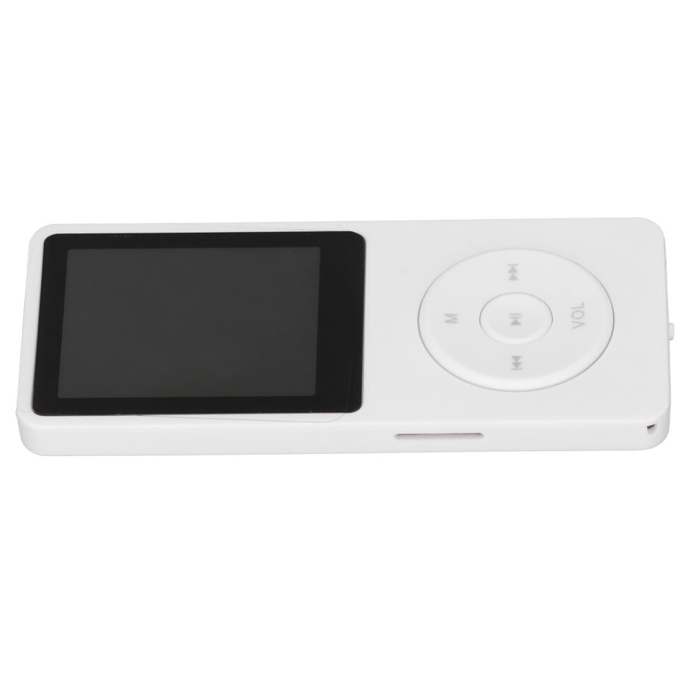 Mp3 Player 1.8 Inch Display Screen 64Gb Memory Card Multifunctional Portable Mp3 Music Playerwhite 8291321909529