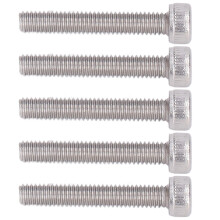 50Pcs Hex Socket Cup Head Screw Galvanized Steel M4 for Machine Parts Mold Fixing Clamping2800-0004-0025