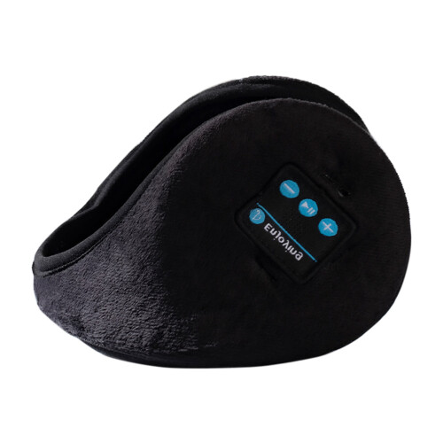 Cache-oreilles Bluetooth en peluche, 200 mAh, portée de 10 m, taille unique 1