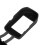 Custodia compatta in silicone per ossimetro da dito, nera 9