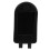 Custodia compatta in silicone per ossimetro da dito, nera 12