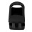 Custodia compatta in silicone per ossimetro da dito, nera 8