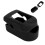 Custodia compatta in silicone per ossimetro da dito, nera 10