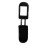 Custodia compatta in silicone per ossimetro da dito, nera 11