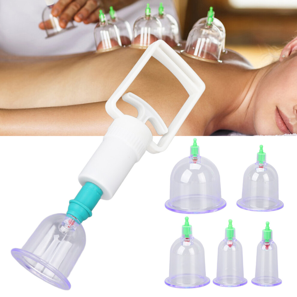 Cupping Therapy Set Professional Plastic Mellow Smooth Vacuum Suction Cup for Body Health Care