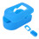 Custodia in silicone blu compatta per ossimetro, Fingertip 3