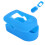 Custodia in silicone blu compatta per ossimetro, Fingertip 9