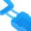Custodia in silicone blu compatta per ossimetro, Fingertip 7