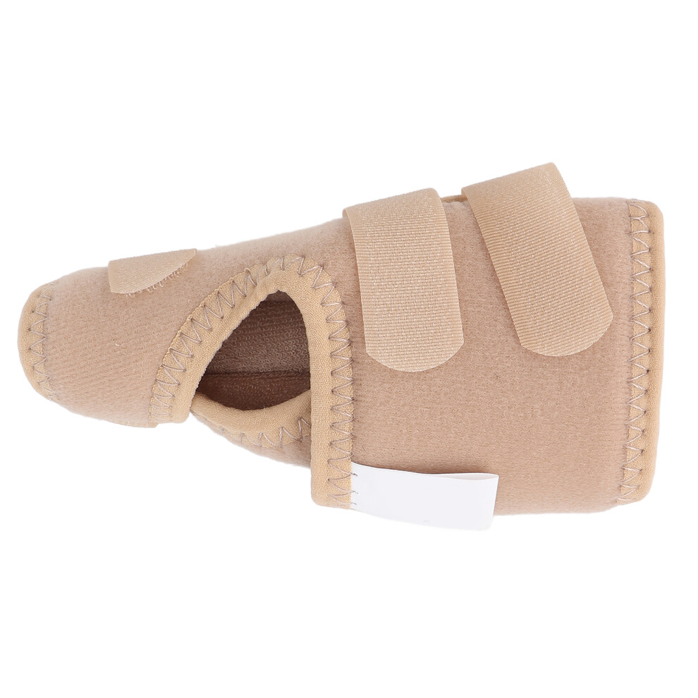 Hallux Valgus Corrector Professional Ergonomic Fixation Soft Velvet Washable Bunion Splint for Men WomenRight Foot