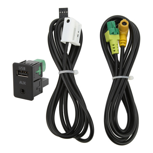 Câble de commutation AUX USB pour RCD510 RNS315 B6 B7 CC 1