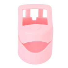 Custodia in silicone rosa per pulsossimetro, polpastrello compatto