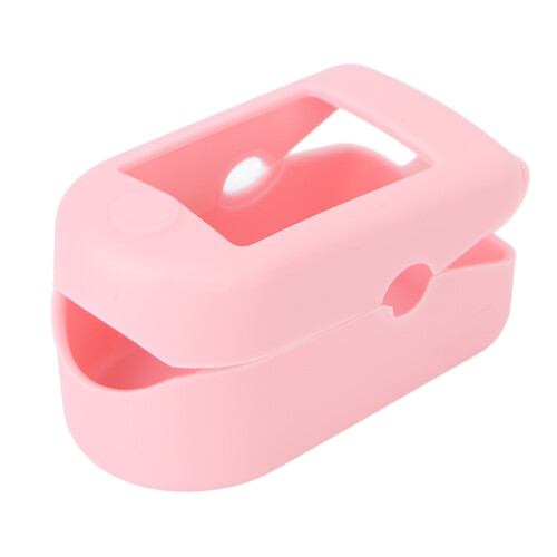 Boîtier d’oxymètre rose - Coque en silicone compacte 1