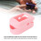 Boîtier d’oxymètre rose - Coque en silicone compacte 11