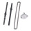 Kit tensor de la cadena de distribución para scooters GY6 de 150cc 12