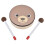 Set di tamburelli Kid Drum 15x4,5 cm, martello da 16 cm 2