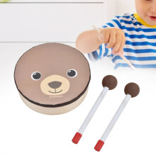 Set di tamburelli Kid Drum 15x4,5 cm, martello da 16 cm