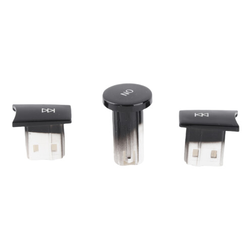 3 piezas de botón de control de perilla de ABS para ML/GL 2012-2015 1