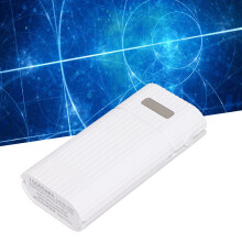 DIY Mobile Power Bank Case H02B 21700 Battery Charger 2 Batteries Box TYPE C Micro Input Fast ChargingWhite