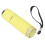Lámpara de uñas tipo linterna compacta 9 LEDs 1W 3xAAA Amarillo 9