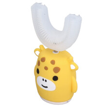 Spazzolino elettrico a forma di U IPX7 500 mAh 111 g per bambini