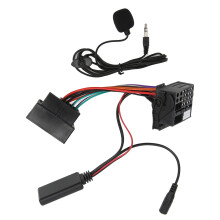 Cavo AUX RD4 a 40 pin nero per Citroën C2/C3/C4/C6