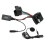 Harnais stéréo RD4 à 40 broches, AUX, micro Bluetooth, noir 2