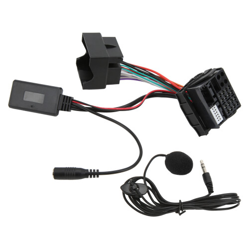 Harnais stéréo RD4 à 40 broches, AUX, micro Bluetooth, noir 1