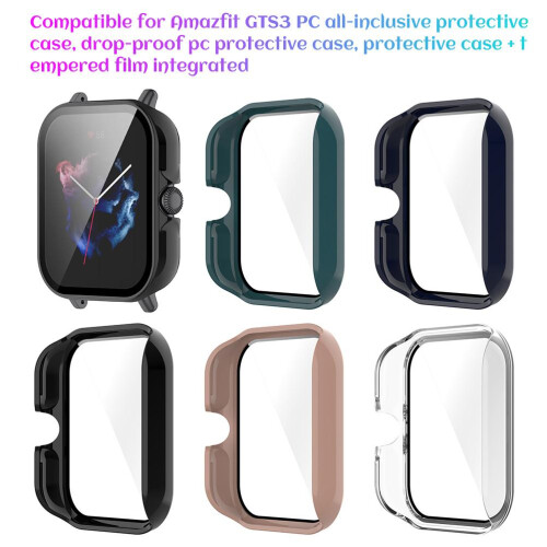 GTS3 Coque intégrale avec protecteur d'écran transparent