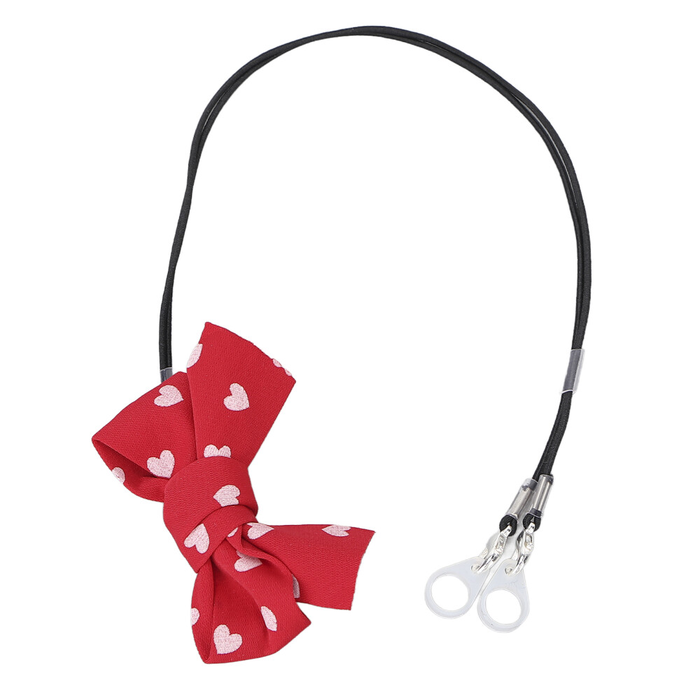 Portable Hearing Aid Clip Cute Bowknot Shape Loss Prevention Lanyard for Adults Senior