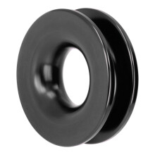 Aluminiumlegierung Rückholring Flaschenzug Fangrolle 7,5T Schwarz