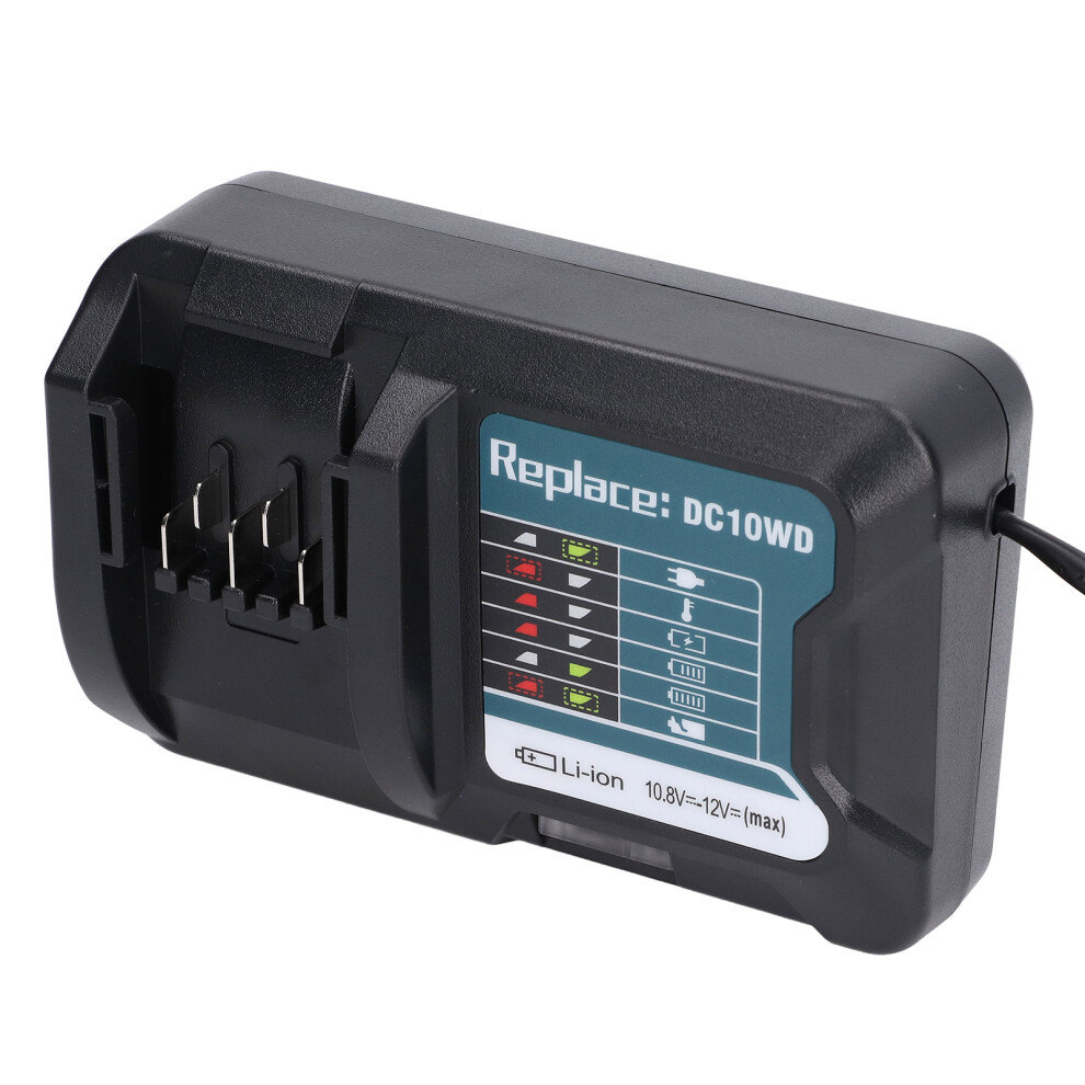Lithium Battery Charger 100Â240V Input Voltage For Dc10.8â12V Bl1015 Bl1016 Dc10wd Dc10wc 8401321920527