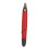 Mouse penna wireless rosso, DPI a 3 livelli, compatto 10 m 6
