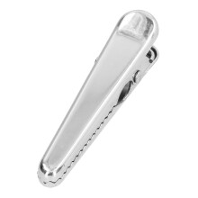 Clip di sigillatura lungo 7.9 cm per buste di carta da ufficio, con manico comodo, argento