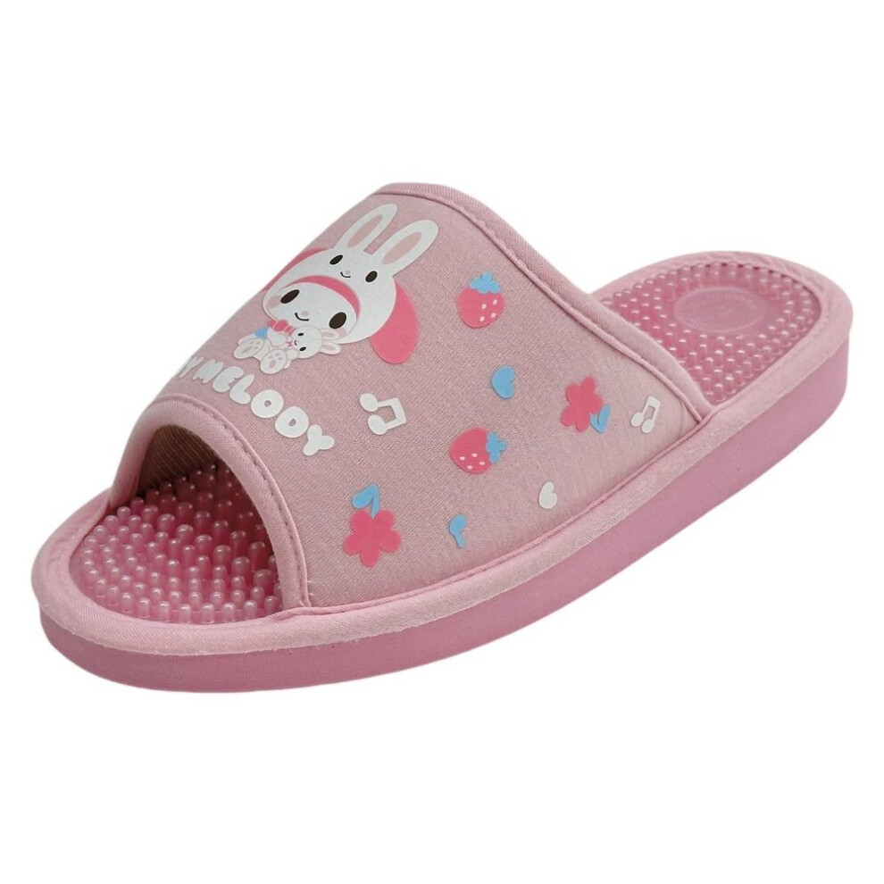 [sanrio] Sanrio Characters Health Sandals Women's Slippers Sa-4190l (my Melody/pink, L)