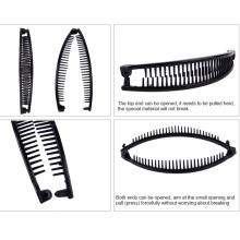 Ensemble de pinces à cheveux en forme de banane avec un peigne en queue de poisson, accessoires capillaires pour femmes et filles