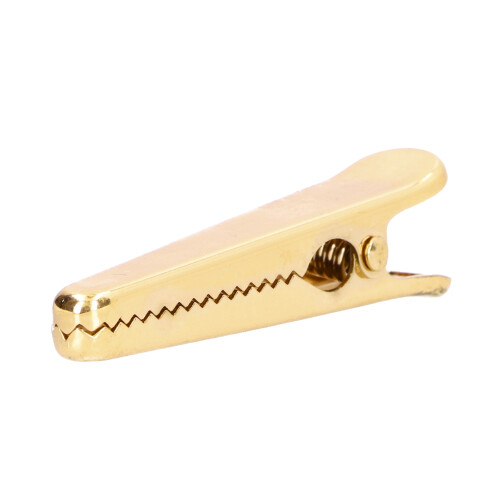 Clip de scellement 7,9 cm fer doré, poignée confortable