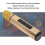 K6 2000 mAh 40 mm Dorado Bluetooth Micrófono/Altavoz 9