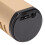 K6 2000 mAh 40 mm Dorado Bluetooth Micrófono/Altavoz 10