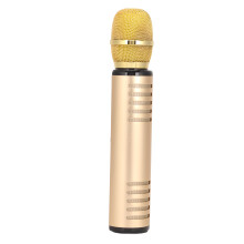 K6 2000 mAh 40 mm Dorado Bluetooth Micrófono/Altavoz