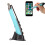 Mouse a penna wireless, azzurro cielo, 3 livelli DPI, compatto 14