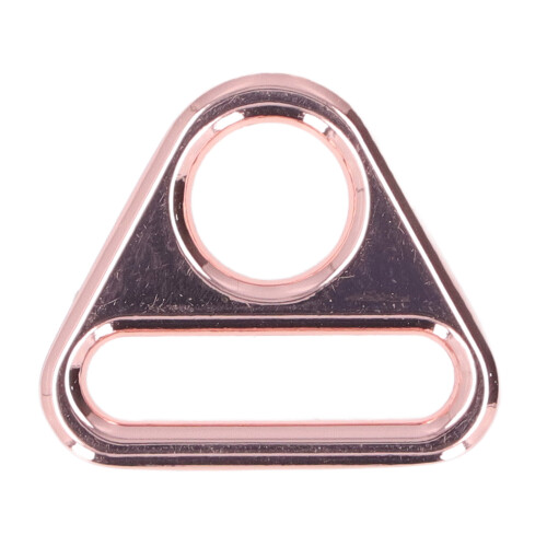 Hebilla ajustable oro rosa 11x25mm 10 piezas
