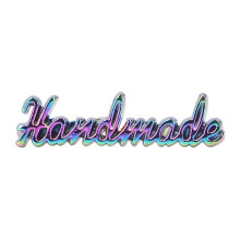 Handmade Labels Colorful Design Retro Style Fine Workmanship Exquisite Exterior DIY Bag Label