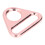 Hebilla ajustable oro rosa 11x25mm 10 piezas 15