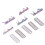 Etichette fatte a mano, set da 5, colorate, 35x2x2,5x12 mm 2