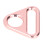 Hebilla ajustable oro rosa 11x25mm 10 piezas 5