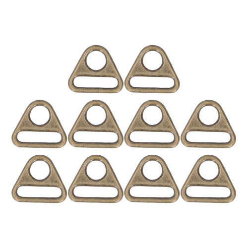 Boucle réglable 10 pièces bronze 11x25mm alliage de zinc 1