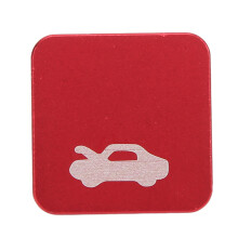 Kit de pestillo de liberación del capó de aleación de aluminio roja para Civic