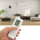 Control remoto resistente al desgaste para YVOFB5 ABS 2xAAA 1