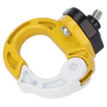 Motorcycle Front Claw Hanger Luggage Helmet Bag Hook Alloy Steel Aluminum 12kg Load Bearing for Electric Scooter(YellowWhite )