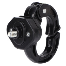Motorcycle Front Claw Hanger Luggage Helmet Bag Hook Alloy Steel Aluminum 12kg Load Bearing for Electric ScooterBlack